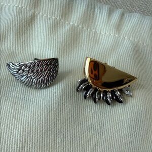 Louis Vuitton Bionic Wings and Leaves Earrings